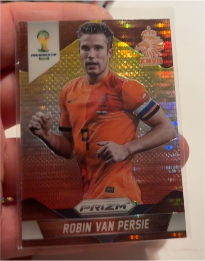 2014 Panini Prizm World Cup #35 Robin Van Persie — front