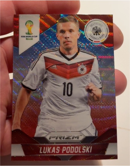 2014 Panini Prizm World Cup #92 Lukas Podolski — front