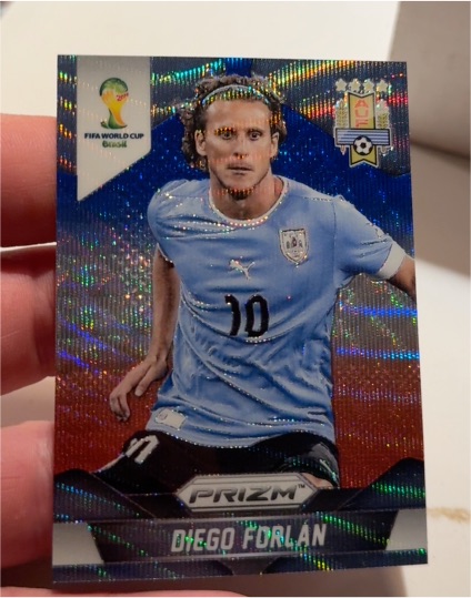 2014 Panini Prizm FIFA World Cup #192 Diego Forlan — front