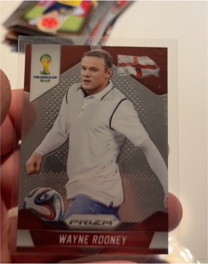 2014 Panini Prizm World Cup #142 Wayne Rooney — front