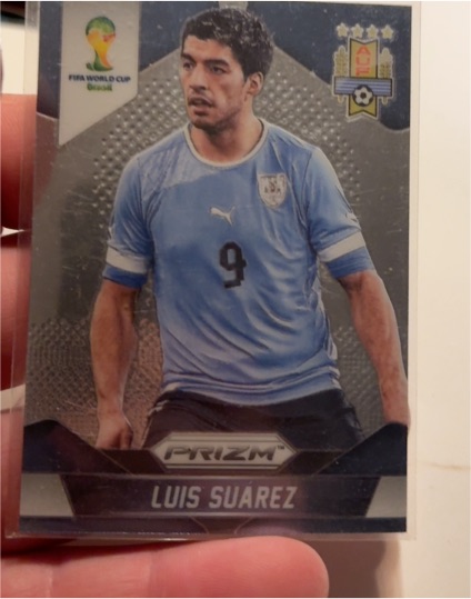2014 Panini Prizm World Cup #194 Luis Suarez — front