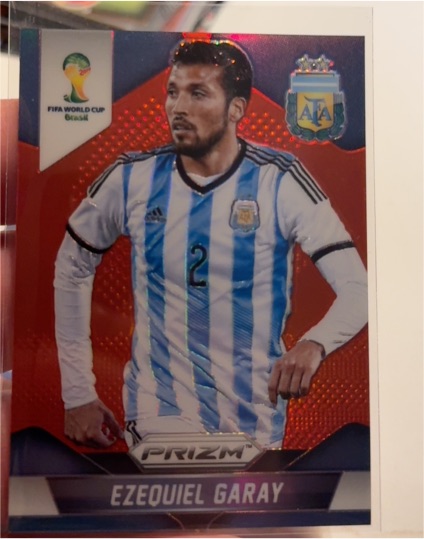 2014 Panini Prizm World Cup #5 Ezequiel Garay — front
