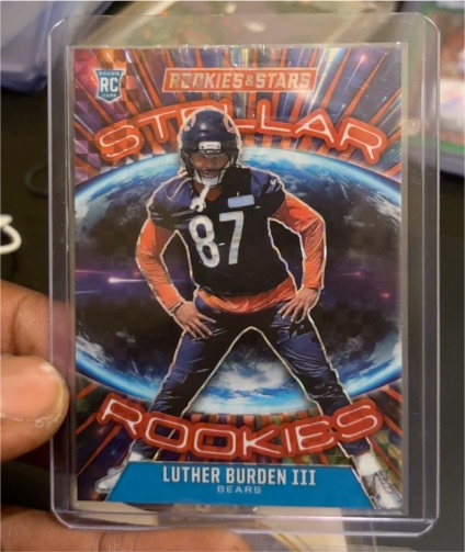 2025 Panini Rookies & Stars Stellar Rookies #7 Luther Burden III — front
