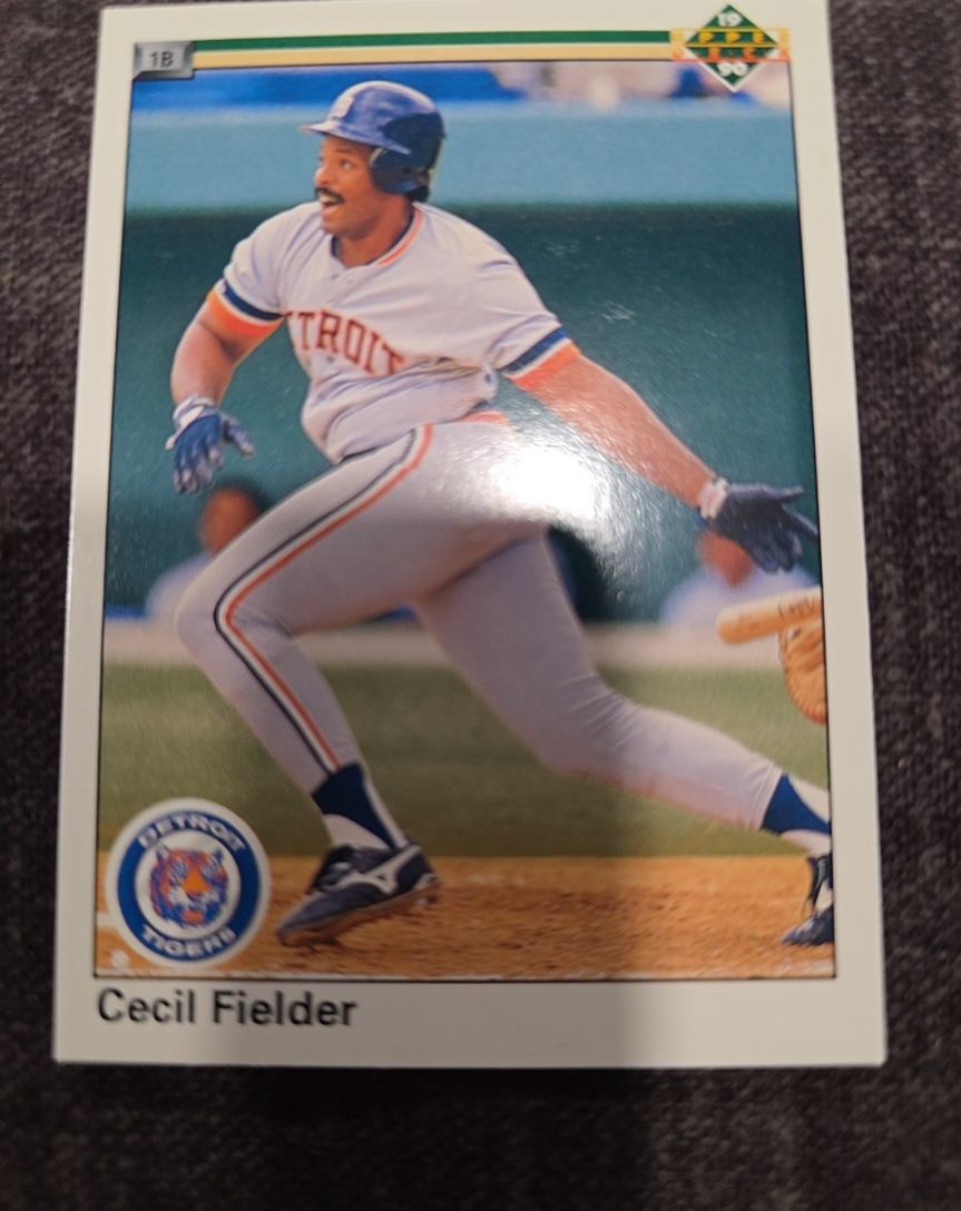 1990 Upper Deck #786 Cecil Fielder — front