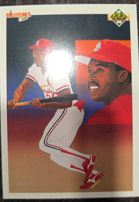 1990 Upper Deck #68 Vince Coleman — front