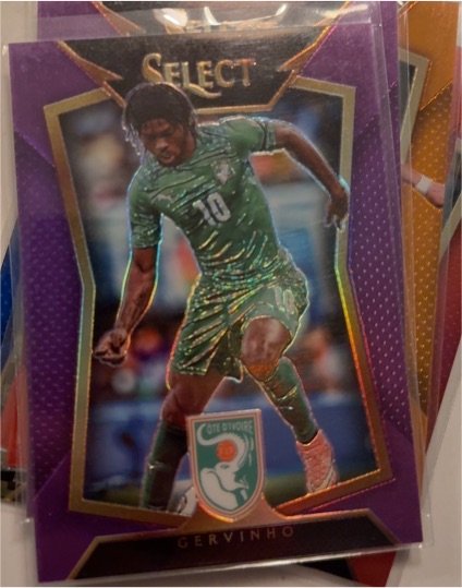 2015-16 Panini Select Soccer #93 Gervinho Ivory Coast — front