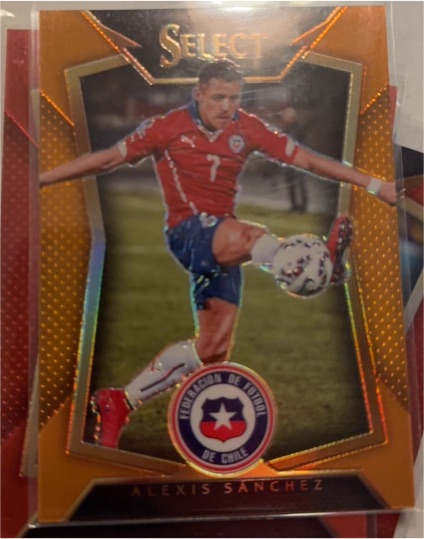 2015 Panini Select #2 Alexis Sanchez — front
