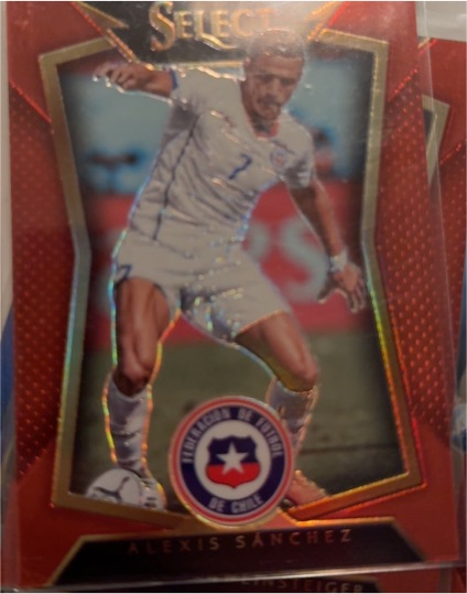 2015 Panini Select #2 Alexis Sanchez Chile — front