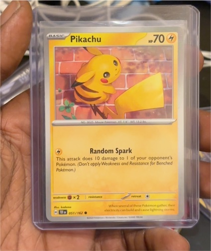 2026 Pokémon #051 Pikachu — front