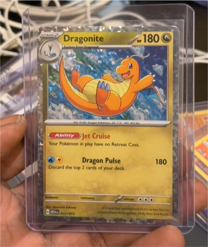 2024 McDonald's Pokémon Dragonite #012 — front