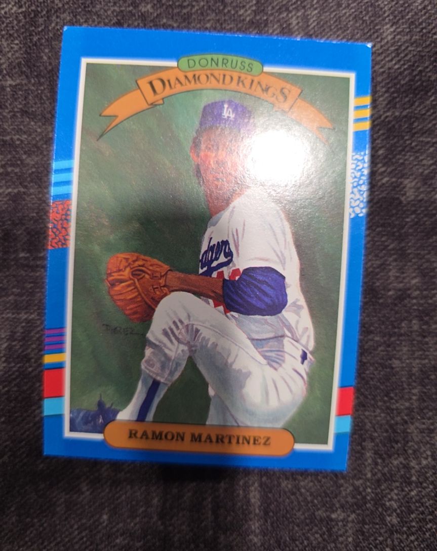 1991 Donruss Diamond Kings #15 Ramon Martinez — front