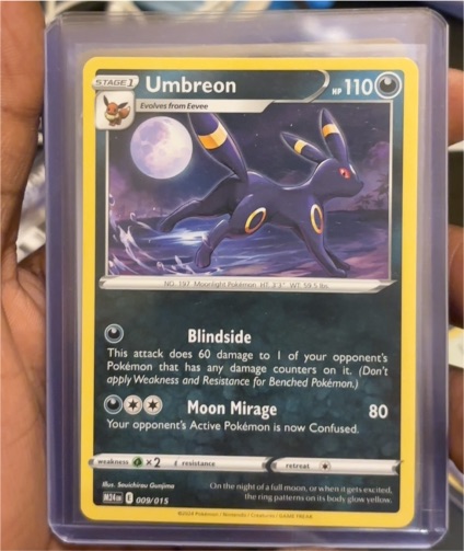 2024 McDonald's Promo #009 Umbreon — front