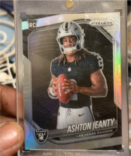 2025 Panini Prizm #421 Ashton Jeanty — front