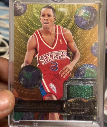1997-98 Skybox Metal Universe #20 Allen Iverson — front