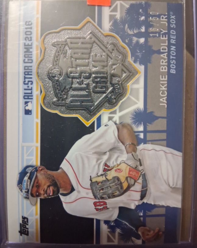 2016 Topps Update #US192 Jackie Bradley Jr. — front