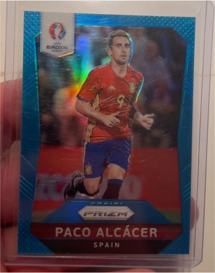 2016 Panini Prizm UEFA Euro #36 Paco Alcacer — front