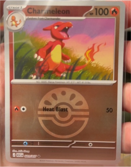 2023 Pokémon Ascended Heroes #021 Charmeleon — front