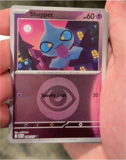 2025 Pokémon SV09 #059 Shuppet — front