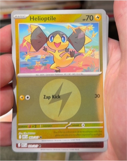 2026 Ascended Heroes #063 Helioptile — front