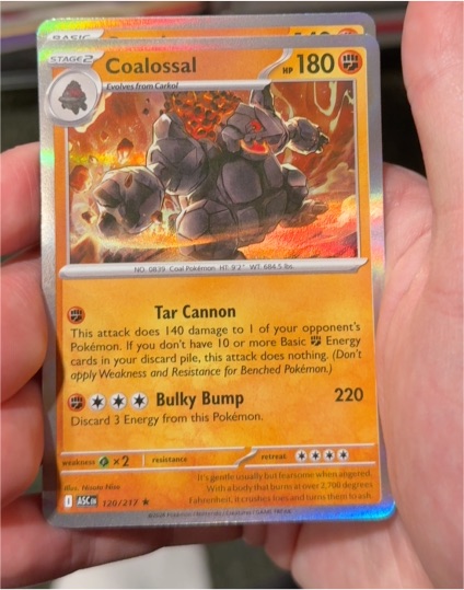 2023 Pokémon ME: Ascended Heroes #120 Coalossal — front