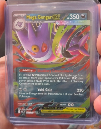 2025 Pokémon #56 Mega Gengar EX — front