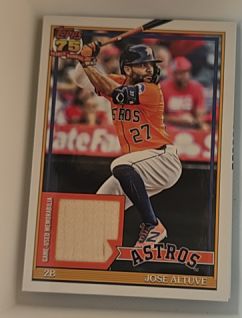 2026 Topps Series 1 #91R-JA Jose Altuve — front