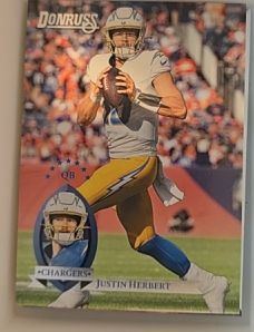 2025 Panini Donruss Retro 1995 #11 Justin Herbert — front