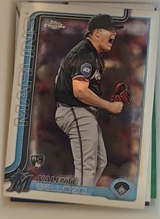 2025 Topps Chrome #122 Valente Bellozo — front