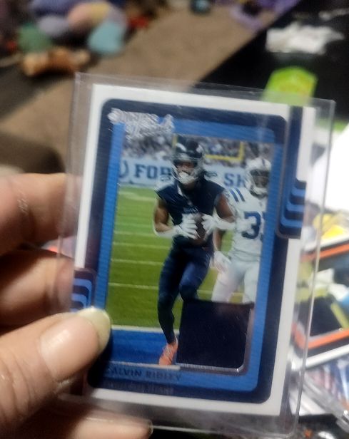 2025 Panini Donruss Threads #DTH-CRY Calvin Ridley — front