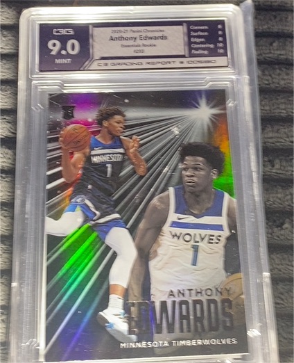 2020-21 Panini Chronicles Essentials #203 Anthony Edwards Rookie — front