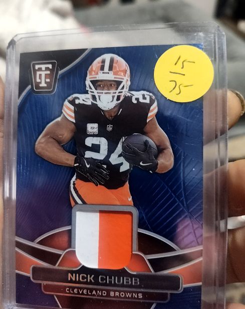 2024 Panini Totally Certified #24 Nick Chubb — front