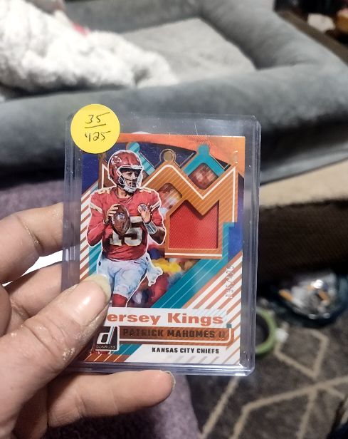 2025 Panini Donruss Jersey Kings #JK-PMS Patrick Mahomes II — front