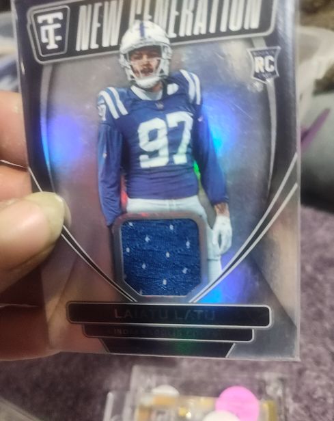 2024 Panini Totally Certified New Generation #NGJ-LLU Laiatu Latu — front