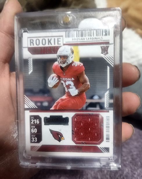 2024 Panini Contenders Rookie Ticket #RTS-TBN Trey Benson — front