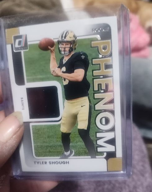 2025 Panini Donruss Rookie Phenom Jerseys #RPJ-TSH Tyler Shough — front