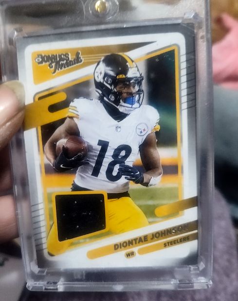 2021 Donruss Threads #DT36 Diontae Johnson — front