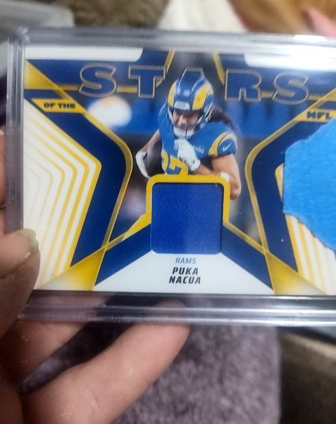 2025 Score Stars of the NFL #SNJ-PNA Puka Nacua — front