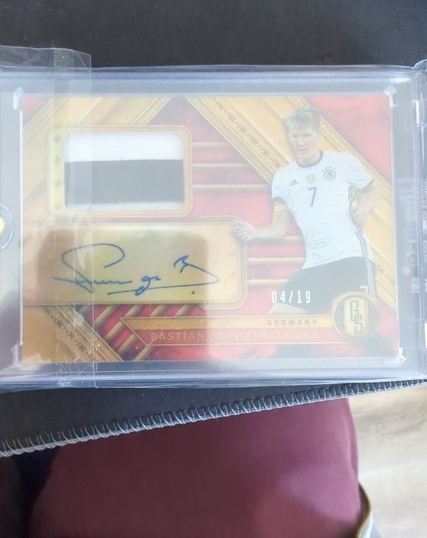 2017 Panini Select #JA-BS Bastian Schweinsteiger — front
