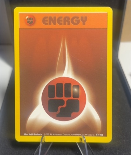 1999 Pokémon #97 Fighting Energy — front