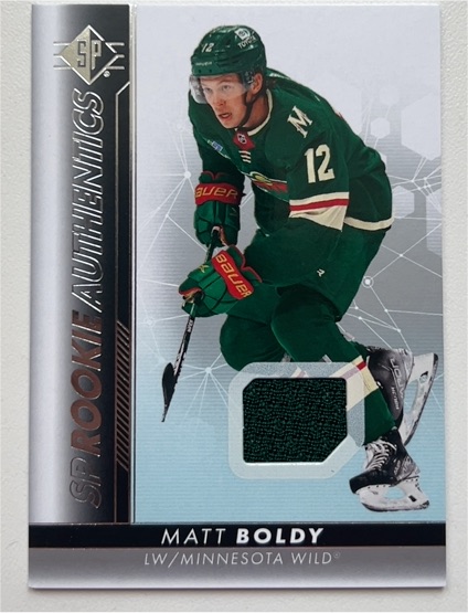 2022-23 SP Authentic Rookie Authentics #137 Matt Boldy — front