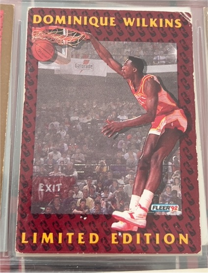 1992 Fleer Limited Edition Dominique Wilkins — front