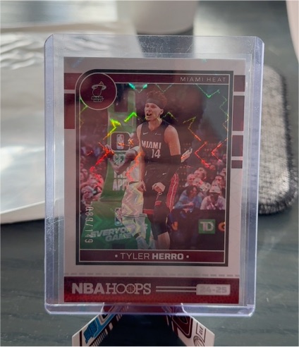 2024-25 Panini NBA Hoops #38 Tyler Herro — front