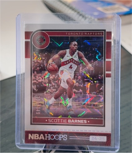 2024-25 Panini NBA Hoops #101 Scottie Barnes — front