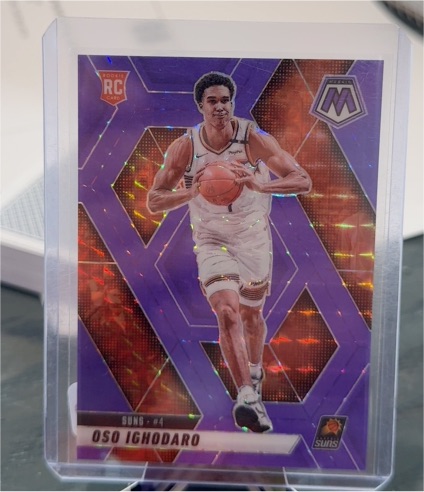2024-25 Panini Mosaic #221 Oso Ighodaro — front