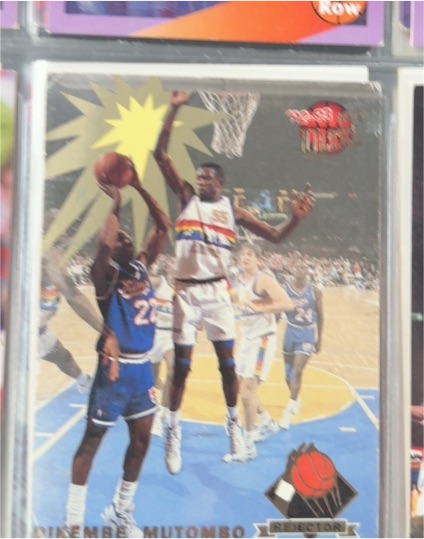 1992-93 Fleer Ultra Rejector #2 Dikembe Mutombo — front