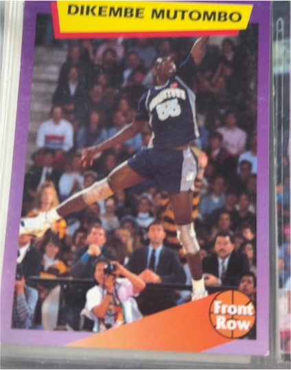 1992 Front Row Dream Picks #6 Dikembe Mutombo — front