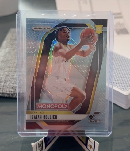 2024-25 Panini Prizm Monopoly #36 Isaiah Collier — front