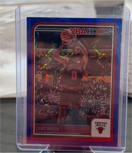2023-24 Panini NBA Hoops #85 Coby White — front