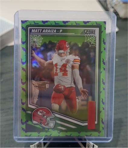 2025 Panini Score A Treat #288 Matt Araiza — front