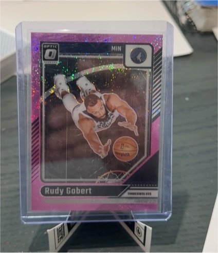 2024-25 Panini Donruss Optic #222 Rudy Gobert — front